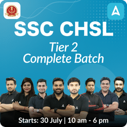 SSC CHSL for Tier 2 Compete Batch | Hinglish | Online Live Classes By Adda247