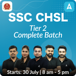 SSC CHSL for Tier 2 Compete Batch | Hinglish | Online Live Classes By Adda247