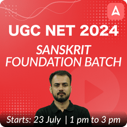 UGC NET 2024 Sanskrit Foundation Batch (December 2024 Attempt) | Online Live Classes by Adda 247