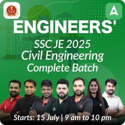 Engineers Batch for SSC JE Civil | Online Live Classes by Adda 247