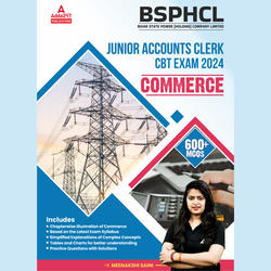 BSPHCL Junior Accounts Clerk 2024 Commerce Book (English Printed Edition) By Adda247
