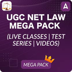 UGC NET LAW MEGA PACK (LIVE CLASS | TEST SERIES | VIDEOS)