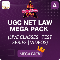 UGC NET LAW MEGA PACK (LIVE CLASS | TEST SERIES | VIDEOS)