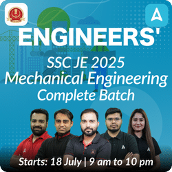 Engineers Batch for SSC JE Mechanical 2025 | Online Live Classes by Adda 247