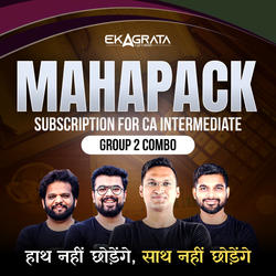 MAHAPACK Subscription for CA Intermediate Group 2 2025 | Online Live Classes by Adda 247