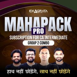 MAHAPACK PRO Subscription for CA Intermediate Group 2 | Online Live Classes By Adda247