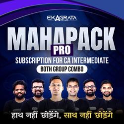 MAHAPACK PRO Subscription for CA Intermediate Both Groups | Online Live Classes by Adda 247