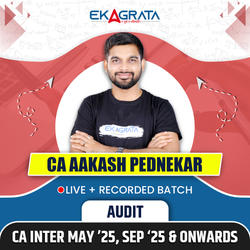 CA-Inter Regular Course for Auditing & Ethics for May 25, Sep 25 & Onwards