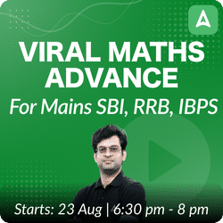 Viral Maths Advance | for Mains SBI, RRB, IBPS | Online Live Classes by Adda 247