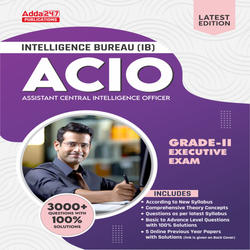 A Comprehensive Guide for Intelligence Bureau ACIO Grade-II 2025 Exam English Printed Edition By Adda247
