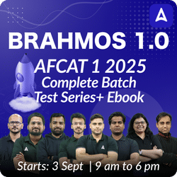 BrahMos 1.0 -  AFCAT 1 2025 Complete Batch | Test Series+ Ebook | Online Live Classes by Adda 247