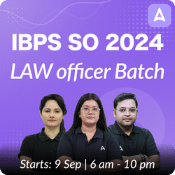 IBPS SO 2024 | LAW Officer Batch | Online Live Classes by Adda 247