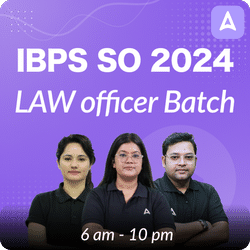 IBPS SO 2024 | LAW Officer Batch | Online Live Classes by Adda 247