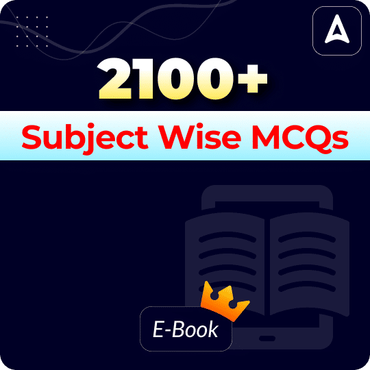 2100+ Subject Wise MCQs E-Book (English) By Adda247 NE | Free