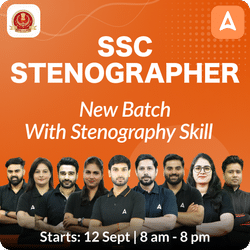 SSC Stenographer New Batch with Stenography Skill | Online Live Classes by Adda 247