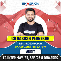 CA INTERMEDIATE EXAM ORIENTED BATCH FOR MAY'25, SEP'25 & ONWARDS | AUDITING & ETHICS | Recorded Batch