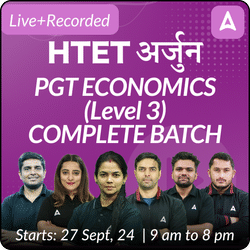 HTET | अर्जुन | PGT ECONOMICS (Level 3) | COMPLETE BATCH | Online Live Classes by Adda 247