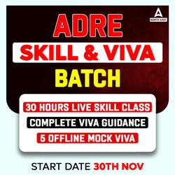 ADRE Skill Test & Viva Oct 2024 Batch | Online Live Classes by Adda 247