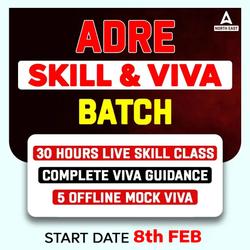 ADRE Skill Test & Viva Oct 2024 Batch | Online Live Classes by Adda 247