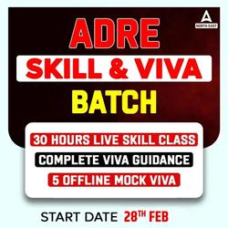 ADRE Skill Test & Viva Oct 2024 Batch | Online Live Classes by Adda 247