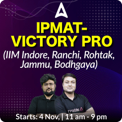 IPMAT - VICTORY PRO (IIM Indore, Ranchi, Rohtak, Jammu, Bodhgaya) | Online Live Classes by Adda 247