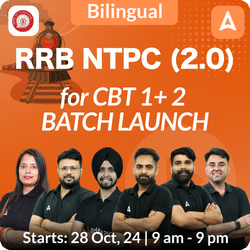 RRB NTPC ( 2.0 ) for CBT 1+ 2 | BATCH | Online Live Classes by Adda 247