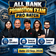 ALL BANK PROMOTION EXAM PRO BATCH RBI Circulars I General Banking I General Laws I Bilingual | Live + Recorded Classes By Adda 247