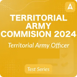 Territorial Army Officer Mock Test 2024