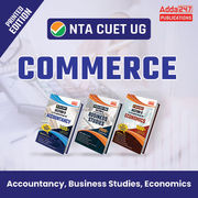 CUET Commerce Domain Books | English Printed Edition By Adda247
