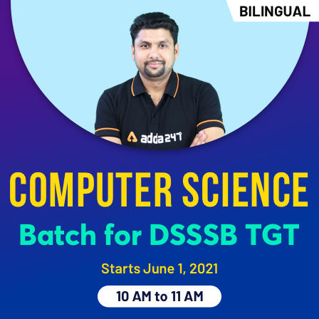 Computer science | batch for dsssb tgt | bilingual | live classes