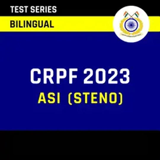 CRPF ASI Mock Test 2023