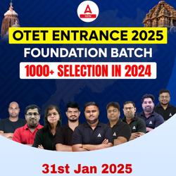 OTET Entrance Exam 2025 Complete Foundation Batch | Online Batch By Adda247