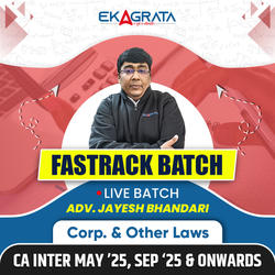 CA Inter Corporate & Other Law Fastrack live Batch for May 2025, Sep 25 and Onwards | Online Live Classes by Adda 247