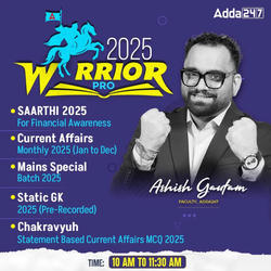 Warrior Pro Batch for Financial Awareness, Current Affairs and Static GK For 2025 | Online Live Classes by Adda 247