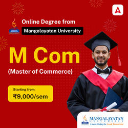 Master of Commerce | Online Degree from Mangalayatan University