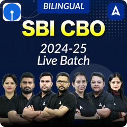 SBI CBO 2024-25 | LIVE BATCH | Online Live Classes by Adda 247