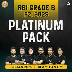 RBI GRADE B P2I 2025 | PLATINUM PACK | Online Live Classes by Adda 247