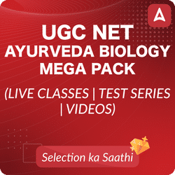 UGC NET AYURVEDA BIOLOGY MEGA PACK (LIVE CLASSES | TEST SERIES | VIDEOS) BY ADDA 247