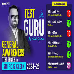 Test Guru for SBI PO & Clerk 2024-25