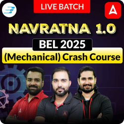 Target 1.0  BEL 2025 - Probationary Engineer (Mechanical Engineering)  Hinglish | Online Live Classes by Adda 247