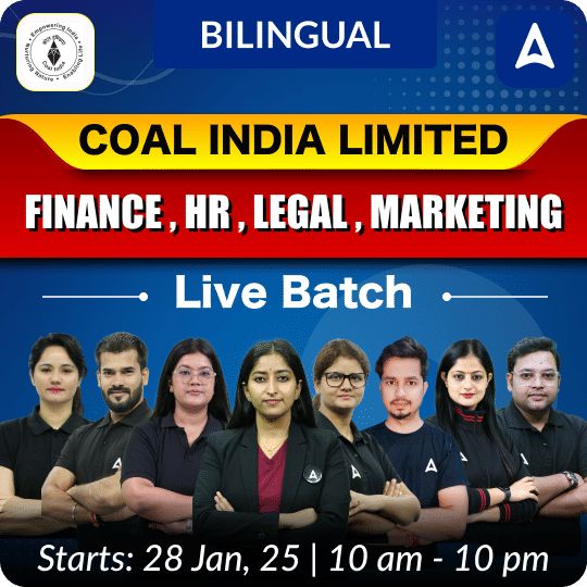 COAL INDIA BATCH