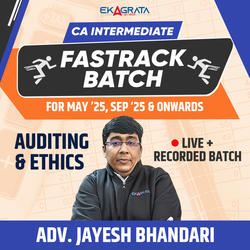 CA Inter Auditing & Ethics Fastrack Batch for May’25 & Sep’25 | Online Live Classes by Adv. Jayesh Bhandari | Online Live Classes by Adda 247