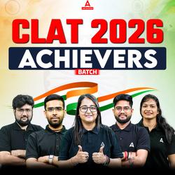 CLAT UG 2026 - ACHIEVERS BATCH | Complete Live Classes by Adda247 (As Per the Latest Syllabus)