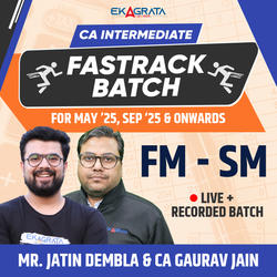 CA Inter FM & SM Fastrack Batch for May’25 & Sep’25 | Online Live Classes by Adda 247