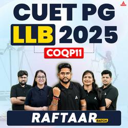 CUET PG LLB 2025 RAFTAR BATCH | Complete Crash Course By Adda247 (As per Latest Syllabus)