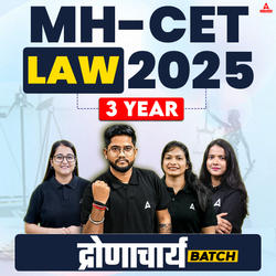 MH-CET LAW 2025 (3 Year LLB) द्रोणाचार्य BATCH | Complete Live Classes By Adda247 (As per Latest Syllabus)