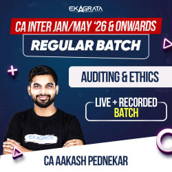 CA Intermediate Regular Course for Auditing & Ethics Jan’26, May’26 & Onwards | Online Live Classes by CA Aakash Pednekar