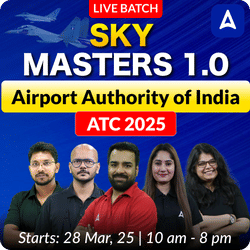 Sky Masters 1.0 - Airport Authority of India (ATC) Complete Batch for 2025 | Hinglish | Online Live Classes by Adda 247