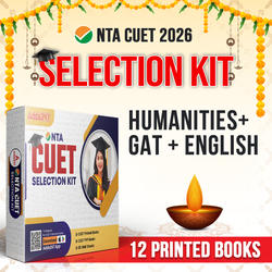 CUET SELECTION KIT Humanities Domain (English + GT + Humanities without Economics) | Printed Books By Adda247