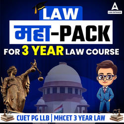 LAW MAHAPACK for 3 YEAR LLB COURSE | CUET PG LLB & MHCET LAW | Online Live Classes by Adda247